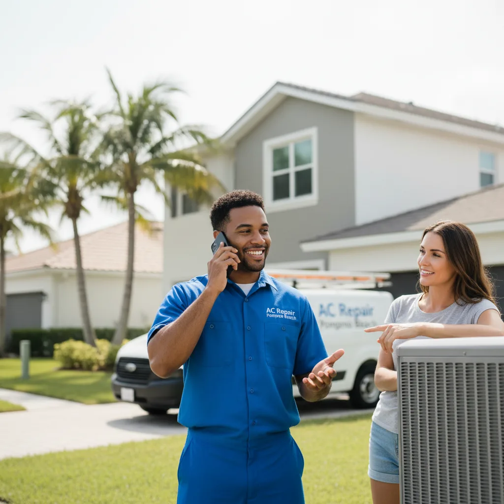 AC Repair Pompano Beach customer support in Leander
